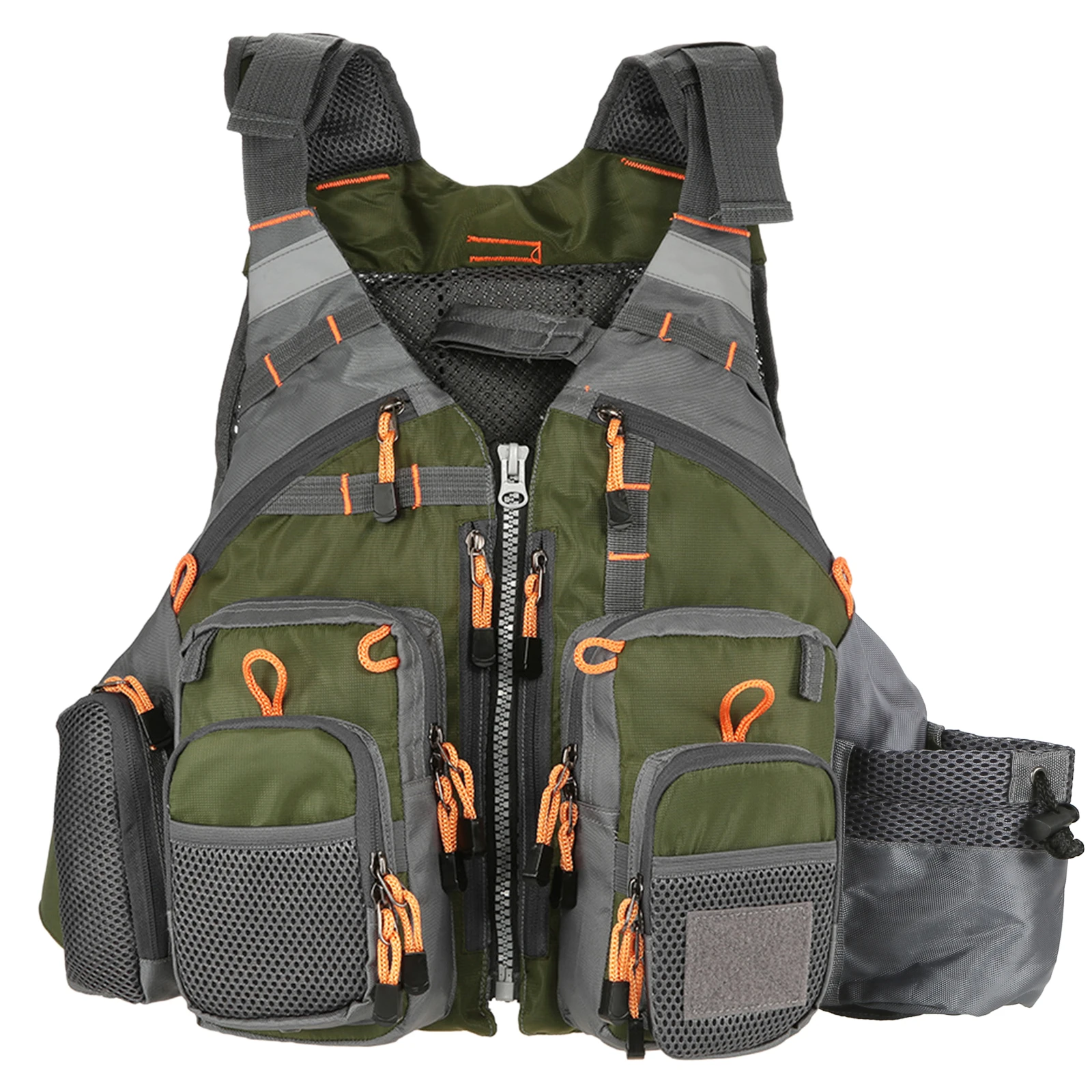 

Hight Quality Fishing Vest Men Breathable Suit Portable Outdoor Sport Multi-Pockets Waterproof Sea Fishing Adjustable Vest
