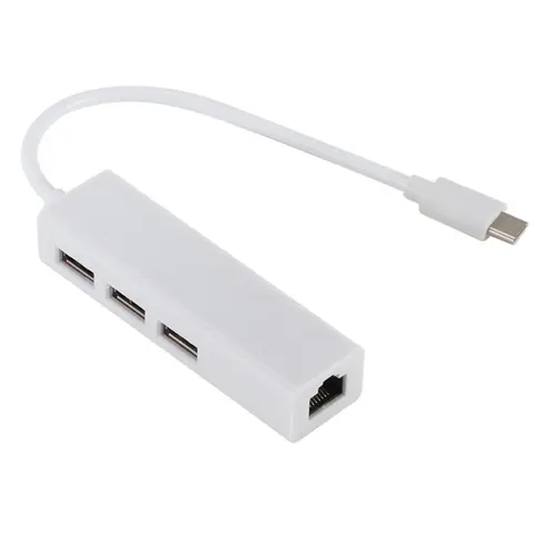 Кабель-адаптер USB Type-C к USB RJ45