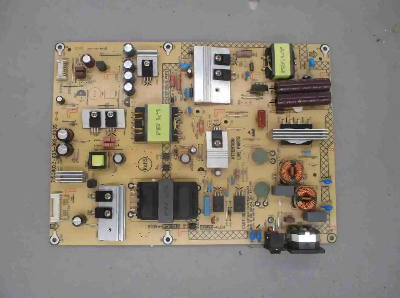 

Disassemble Tpv U4308 Power Board 715g8023-p03-002-003s