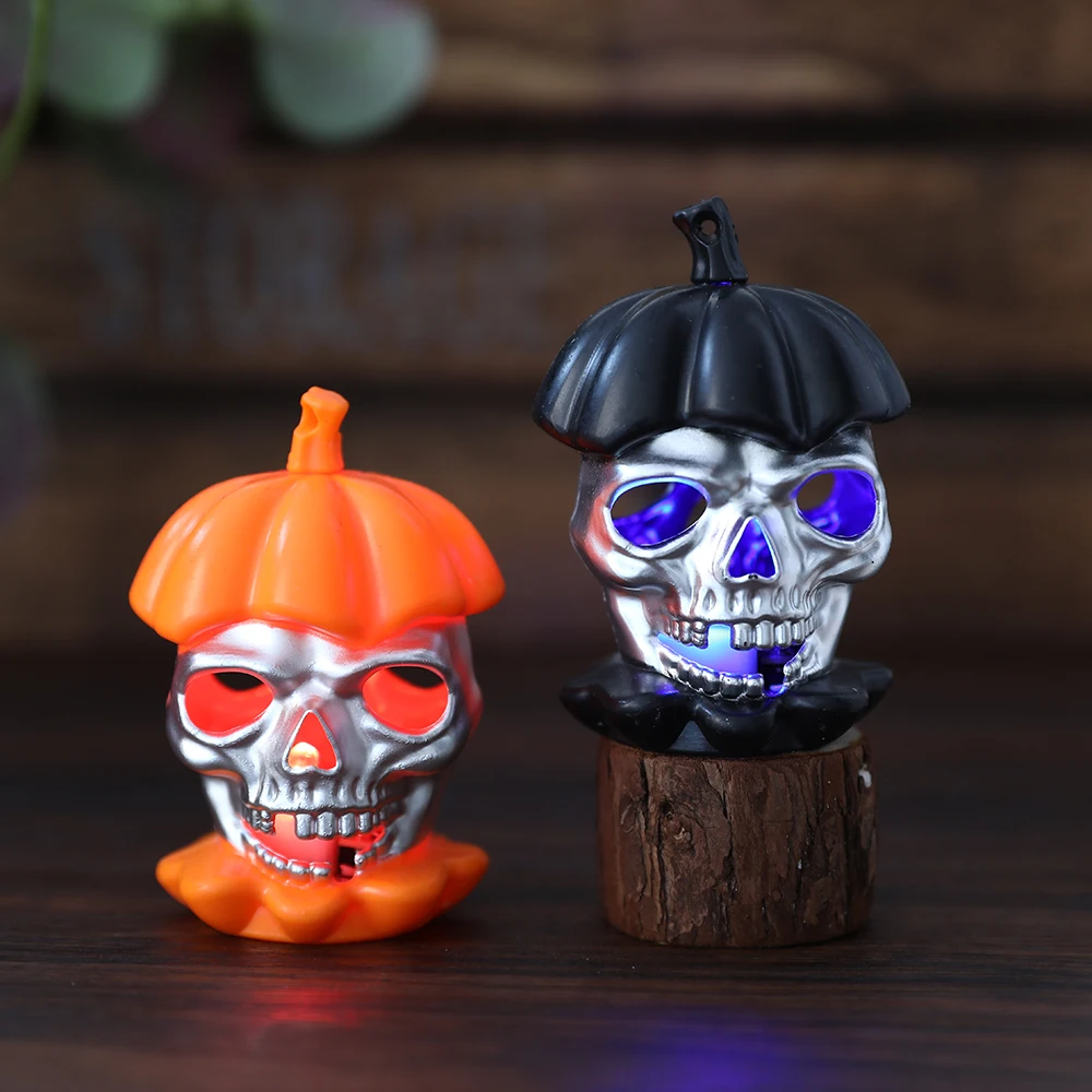 

Светящаяся Тыква-фонарь на Хэллоуин, светодиодсветодиодный лампа, украшение для дома с привидениями, реквизит, украшение для Хэллоуина, тов...