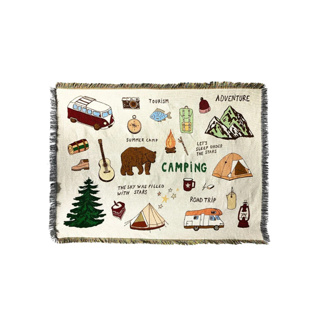 

Home Folding Multifunctional Sofa Blanket Portable Couch Blankets Wall Hanging Tapestry Decoration Gift 160x220cm