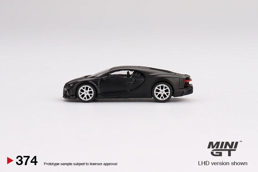 

MINI GT 1:64 Bugatti Chiron Super Sport 300 Matte Black LHD Diecast Model Car
