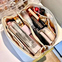 Makeup Cosmetic Travel Leather Bag 6