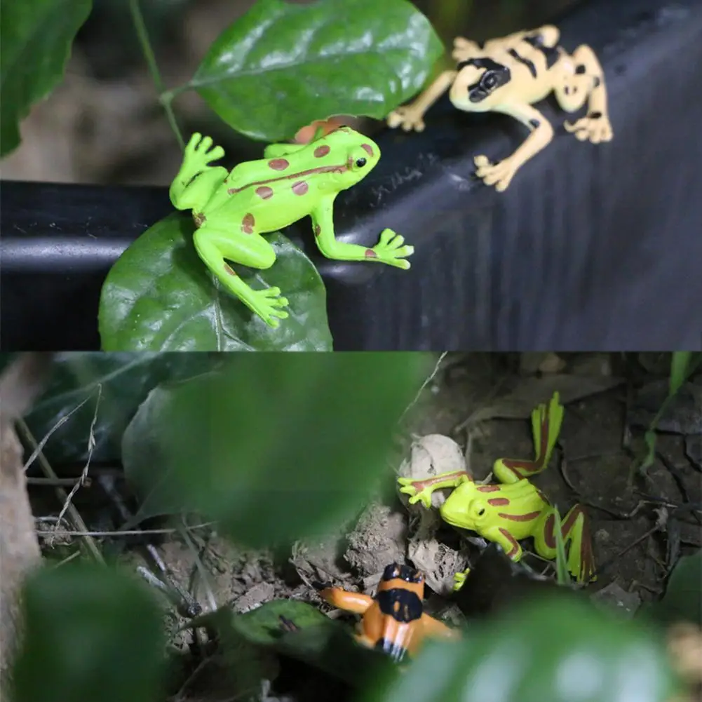 

Random 10 Pcs Spoof Simulation Model Animal Toy Tricky Toys Scary Children's And Gifts Squeeze Squeeze Colle W6y0