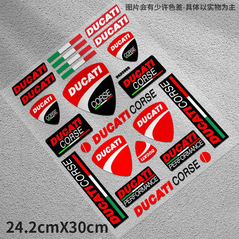

Наклейки на мотоцикл, декоративные наклейки в стиле ретро, светоотражающие, водонепроницаемые для Ducati Multistrada 950 1100 1260 1200 S Sport Grand Tour