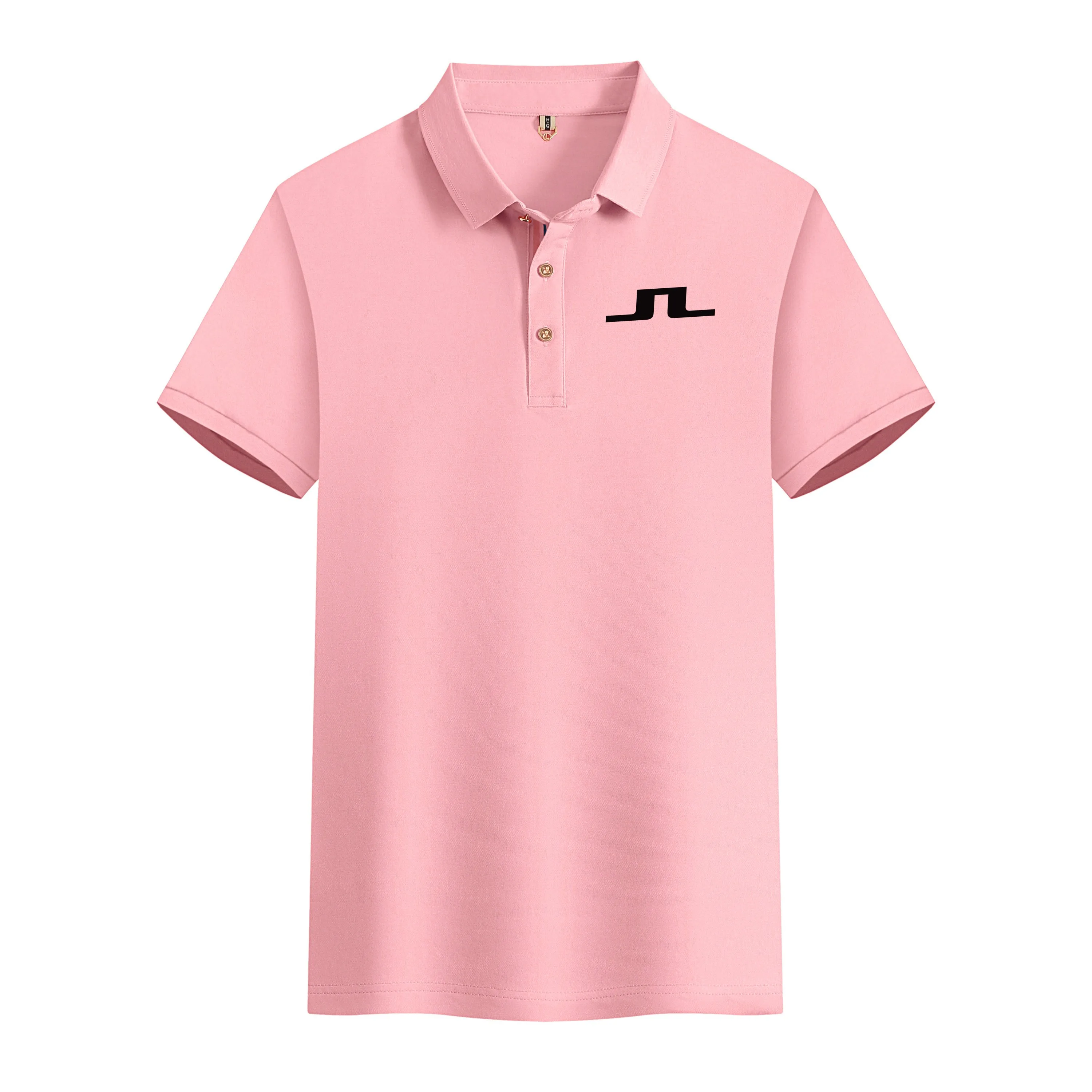 2023 New Summer Men's Fashion Polo Shirt Summer Golf Embroidery Short Sleeve Casual Sports T-shirt