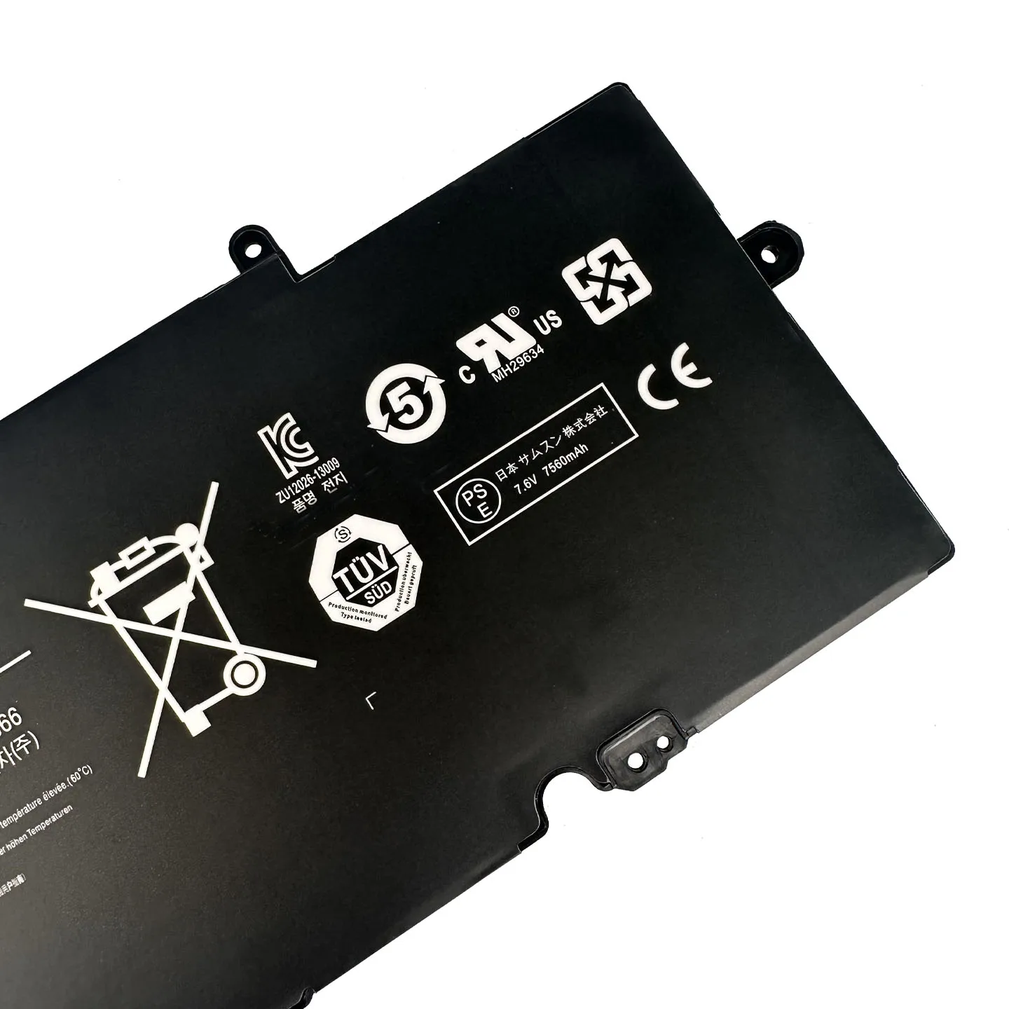 Фото Аккумулятор AA-PBWN4AB 7.6V 57Wh 7560mAh для Samsung ATIV Book 5 540U/540U4E, NP730U3E/NP740U3E, NT530U4E/NT540U4 - BA43-00360A №4