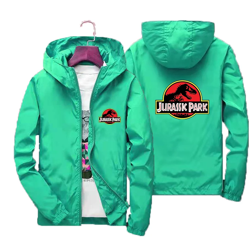 

JURASSIC PARK 2022 NEW Men's Sun Protection Mountaineering Camping Waterproof Jacket Men's Reflective Sun Protection Clothes