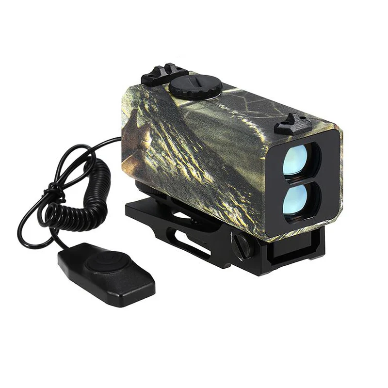 

Mini Laser Range Finder Mount on Rifle Rangefinder for Outdoor Hunting Shooting Distance Speed Measurer 700m Real-time