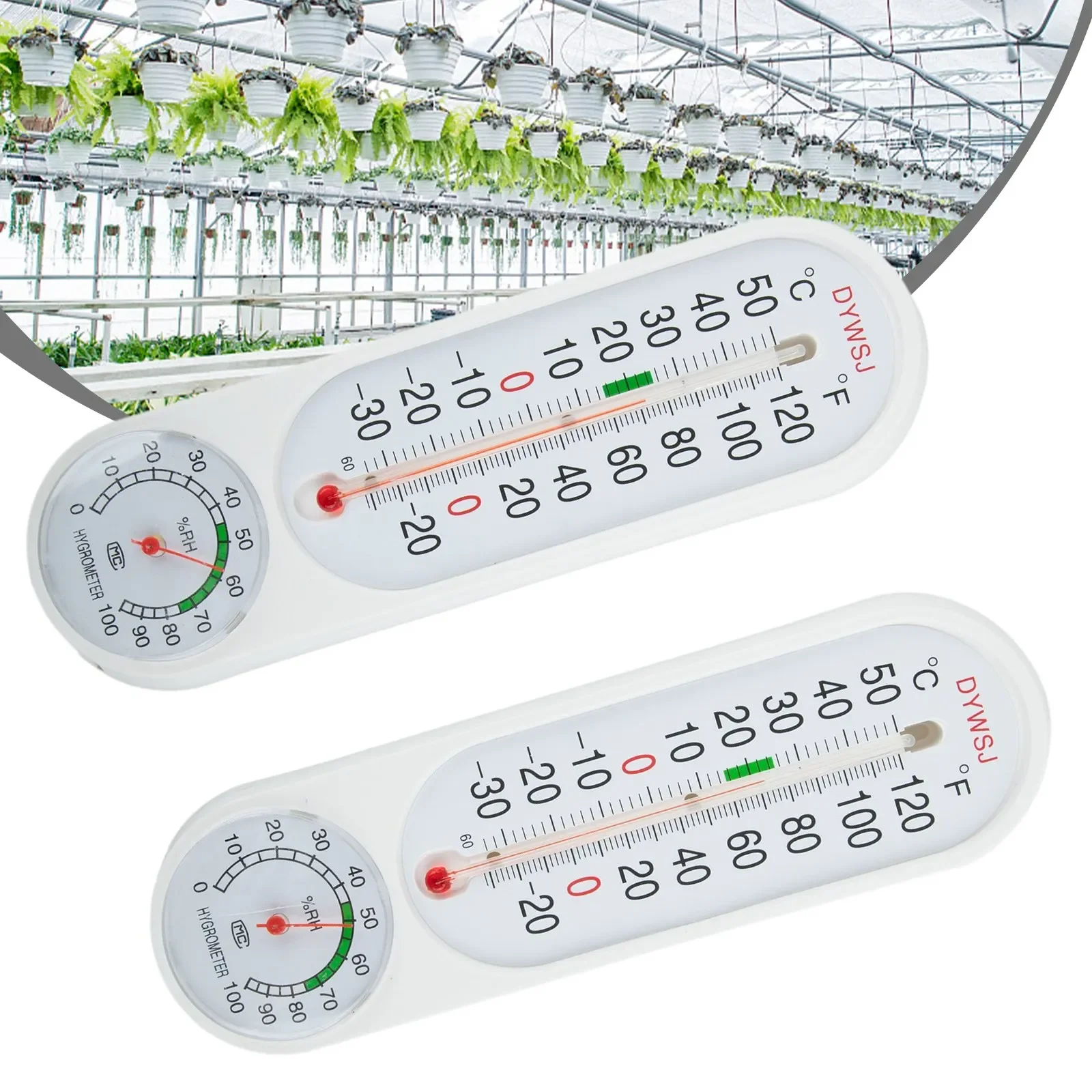 Настенный Измеритель температуры и влажности Механический дизайн точный чтение