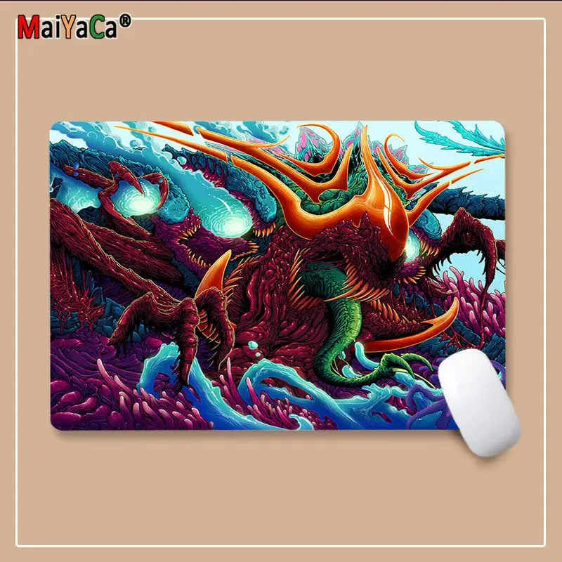 CS GO Hyper Beast забавный большой размер s DIY пользовательский коврик для мыши Размер