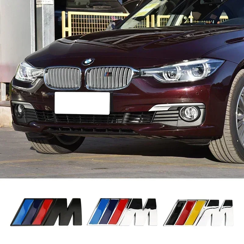 1 шт. металлическая передняя решетка автомобиля бейдж-решетка для Bmw M E28 E32 E43 E52 E53