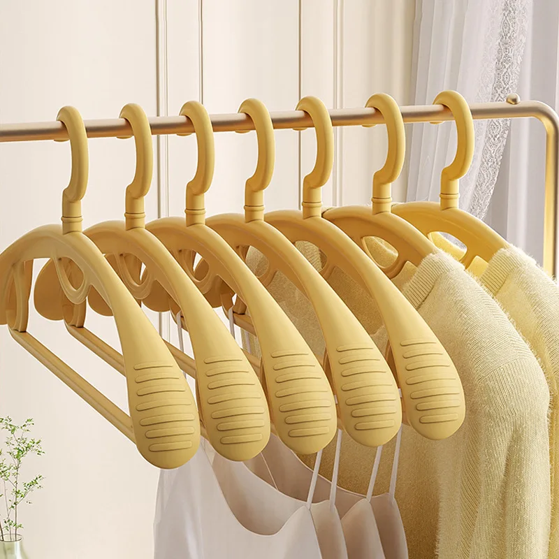 

10pcs Clothes Rack Hanger Drying Rack Coat Rack for Adult Vintage Non Slip Wide Side Storage Hangers Closet Organizer Hanger