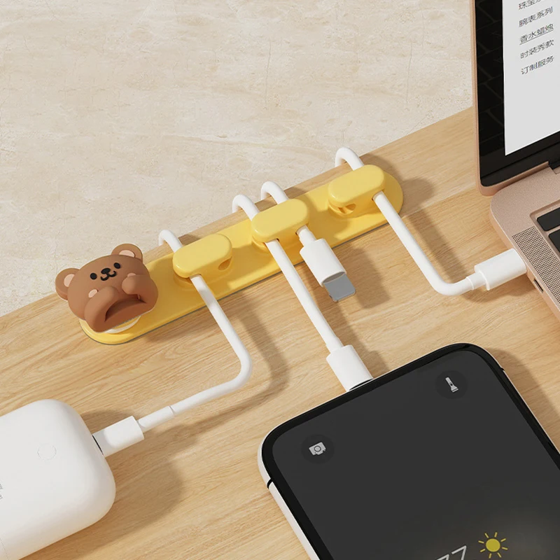 1 шт. настольный держатель кабеля самоклеящийся органайзер для без гвоздей офиса