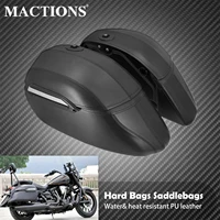universal classic motorcycle hard bags saddlebags heavy duty mounting kit for kawasaki for honda for harley touring softail