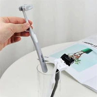 six sided toothbrush wrapped u shaped six faceted toothbrush soft bristle adult household men and women family dental oral care