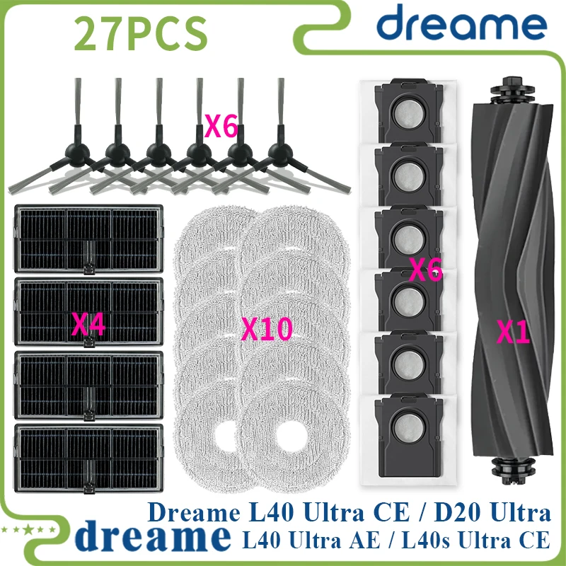 

Dreame L40 Ultra AE / L10s Ultra CE/D20 Ultra Аксессуары для пылесоса