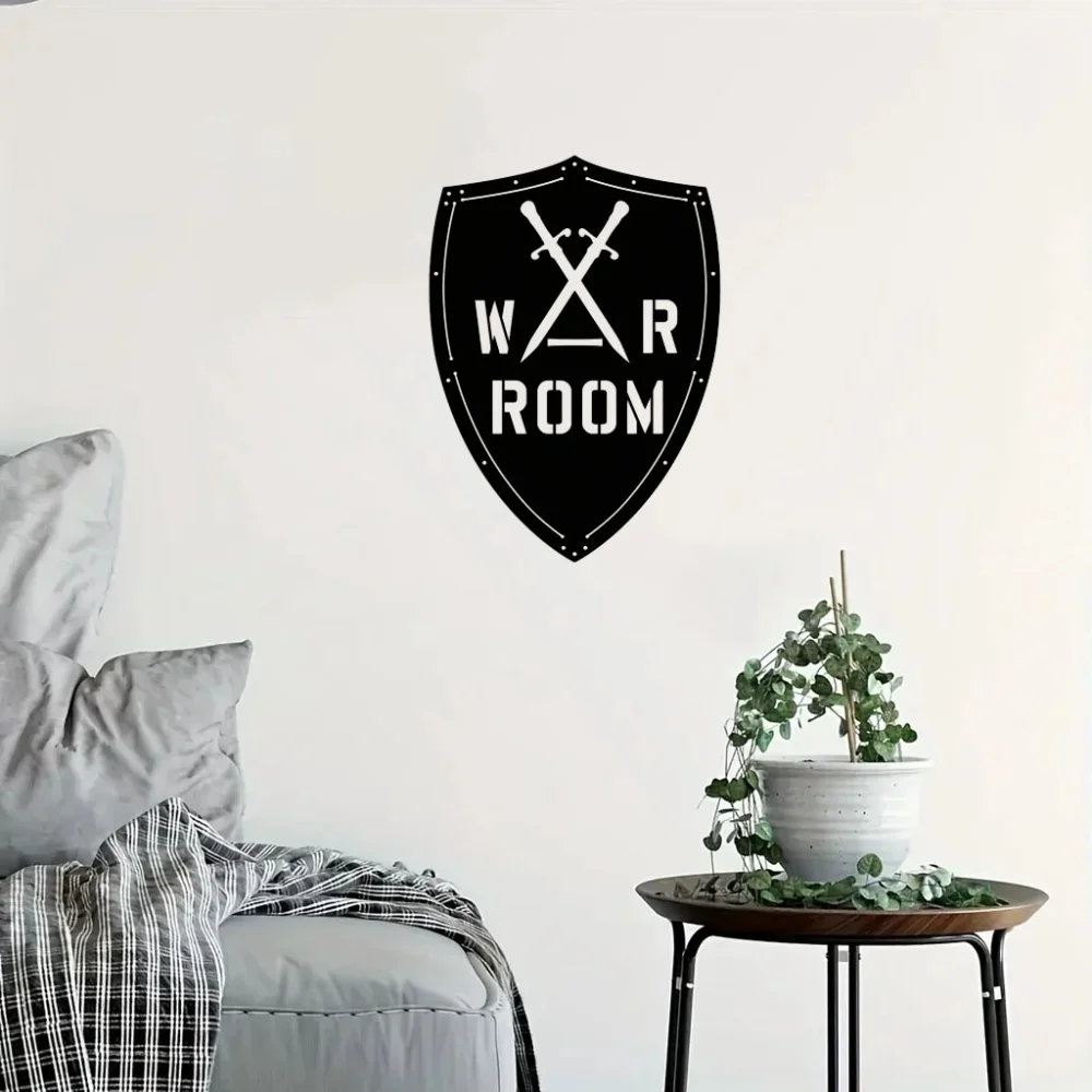 1 шт. Защитный металлический маркер для военной комнаты-прекрасный настенный