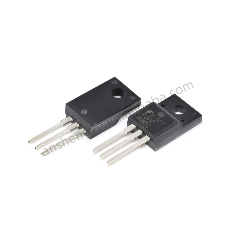 

5PCS FQPF3N80C Triode TO-220F