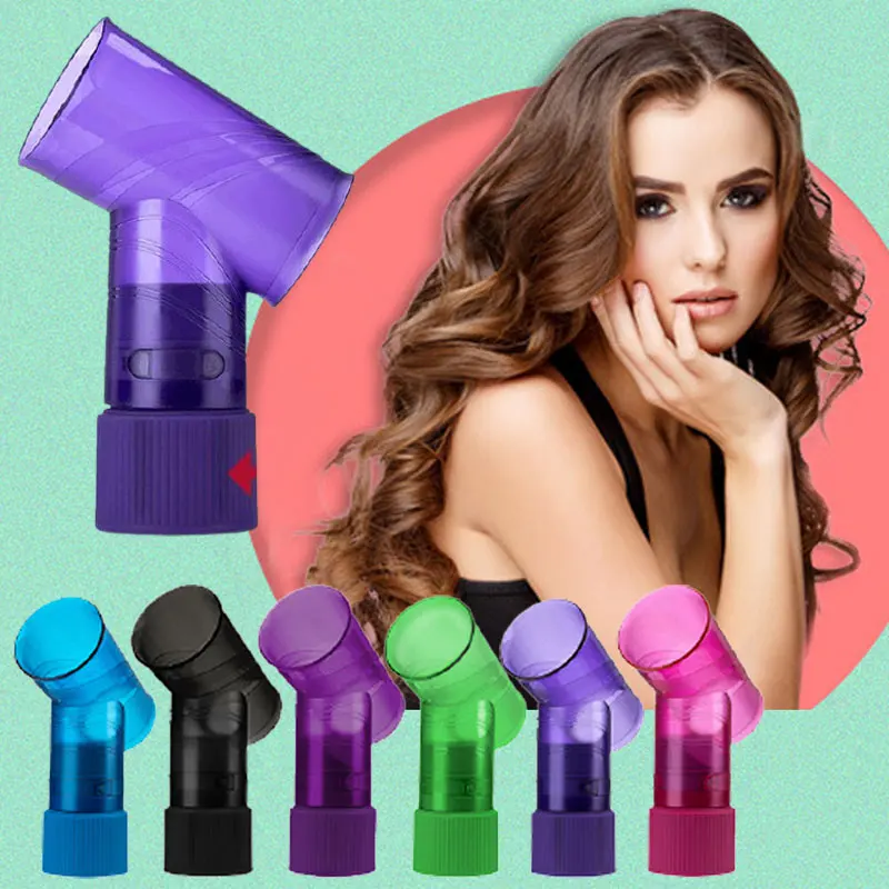 

4.5-6.1cm Women Hair Blow Dryer Curl Diffuser Hair Roller Drying Cap for Curly Wavy Permed Hair Barber Accessories Curling Tools