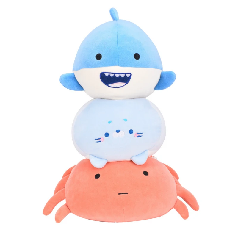 

Plush Doll Baby Toys Birthday Gift Cute Soft Stuffed Animals Pillow High Quality Dolphin Cushion Among Us Plushies Party Decor