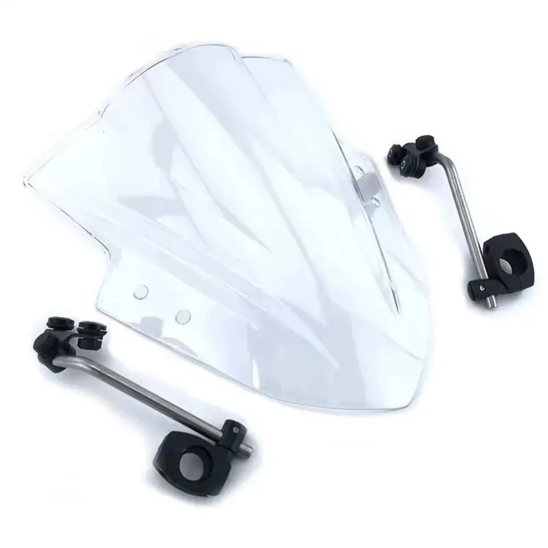 

Для BAJAJ Pulsar NS200 RS200 Dominar 400 регулируемый кронштейн 7/8 "22 мм руль ветровое стекло дефлекторы лобового стекла