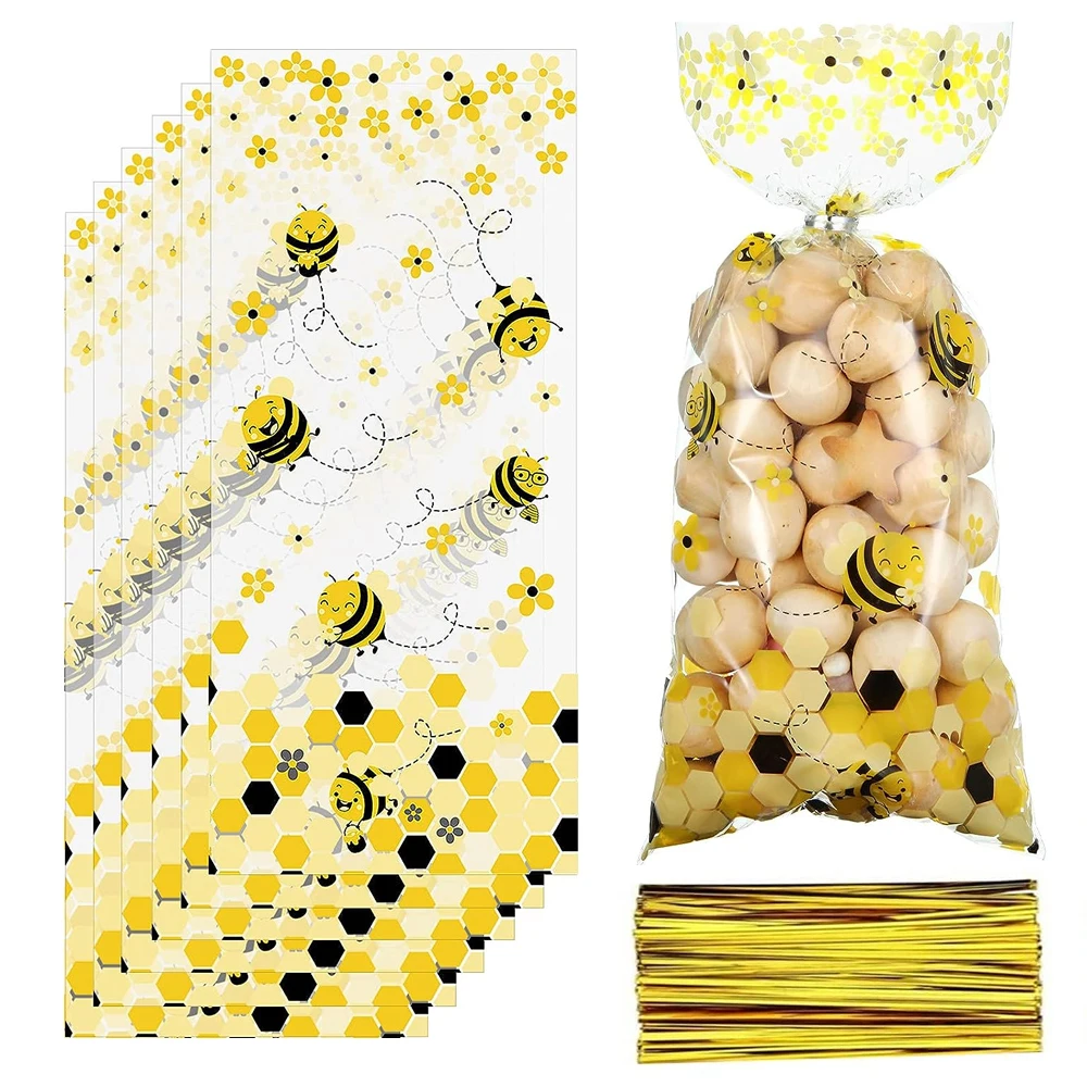 Подарочные пакеты для конфет Bee 5*11 дюймов