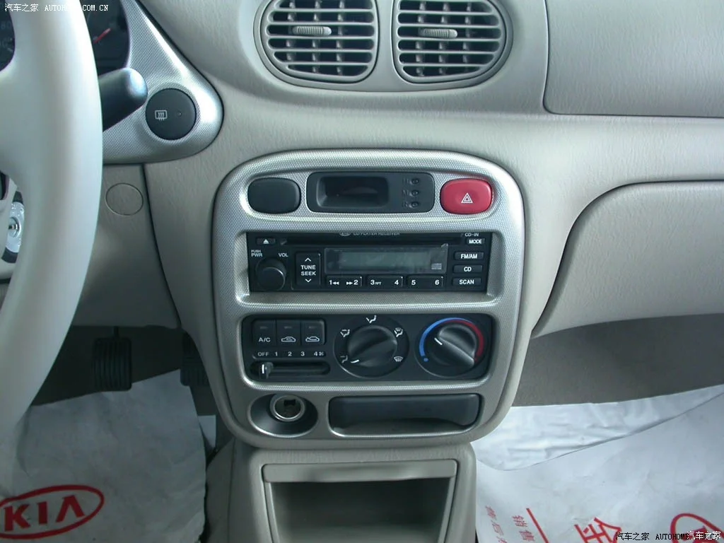 9-дюймовая Автомобильная радиопанель для KIA RIO 2004-2006 комплект установочных