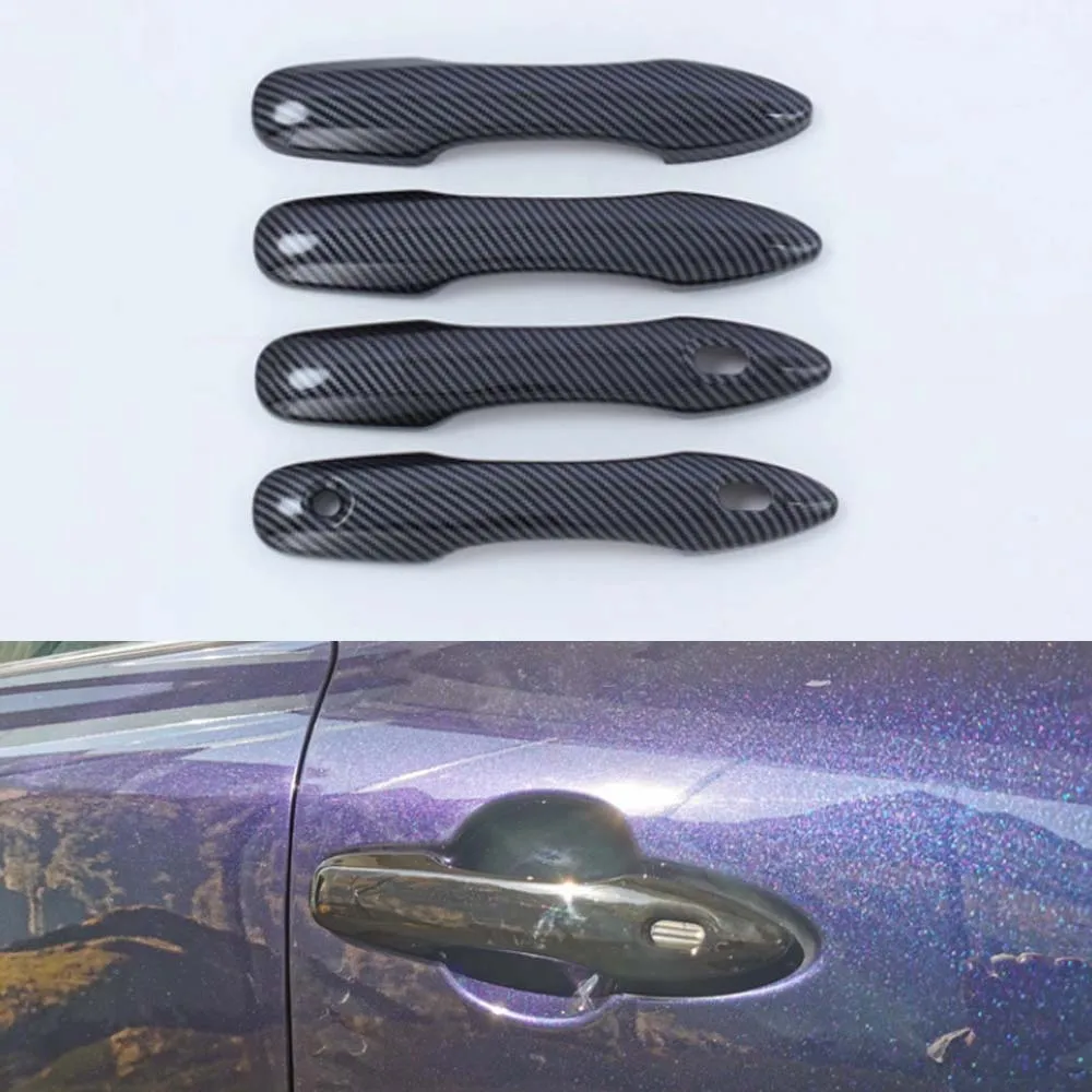 

For Toyota HARRIER 2020 2021 2022 ABS Car Exterior Door Handle Grab Cover Trim Auto Styling Moldings 4pcs