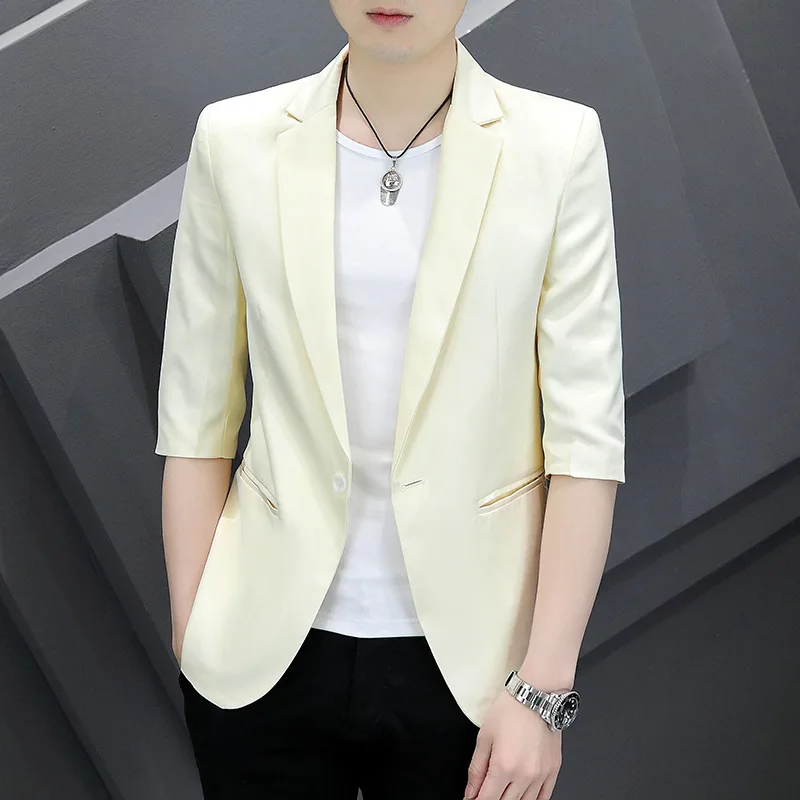 

B1309-Men's casual spring and autumn suit, men's loose coat 1111