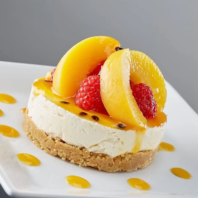 4 шт. круглая форма для холодного блюда из нержавеющей стали с толкающей тарелкой