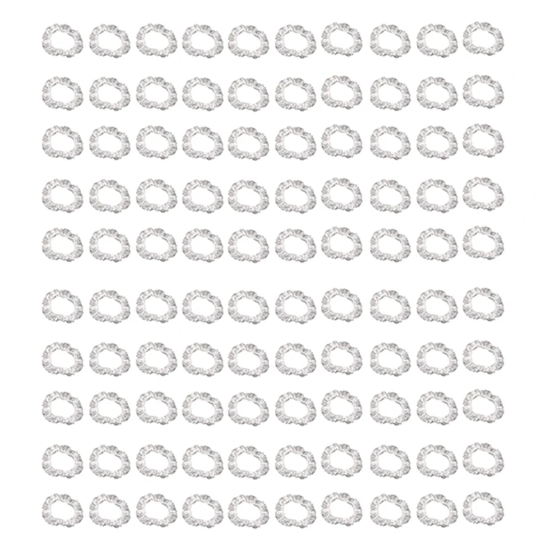 

100 шт., универсальные одноразовые пластиковые чехлы на руль