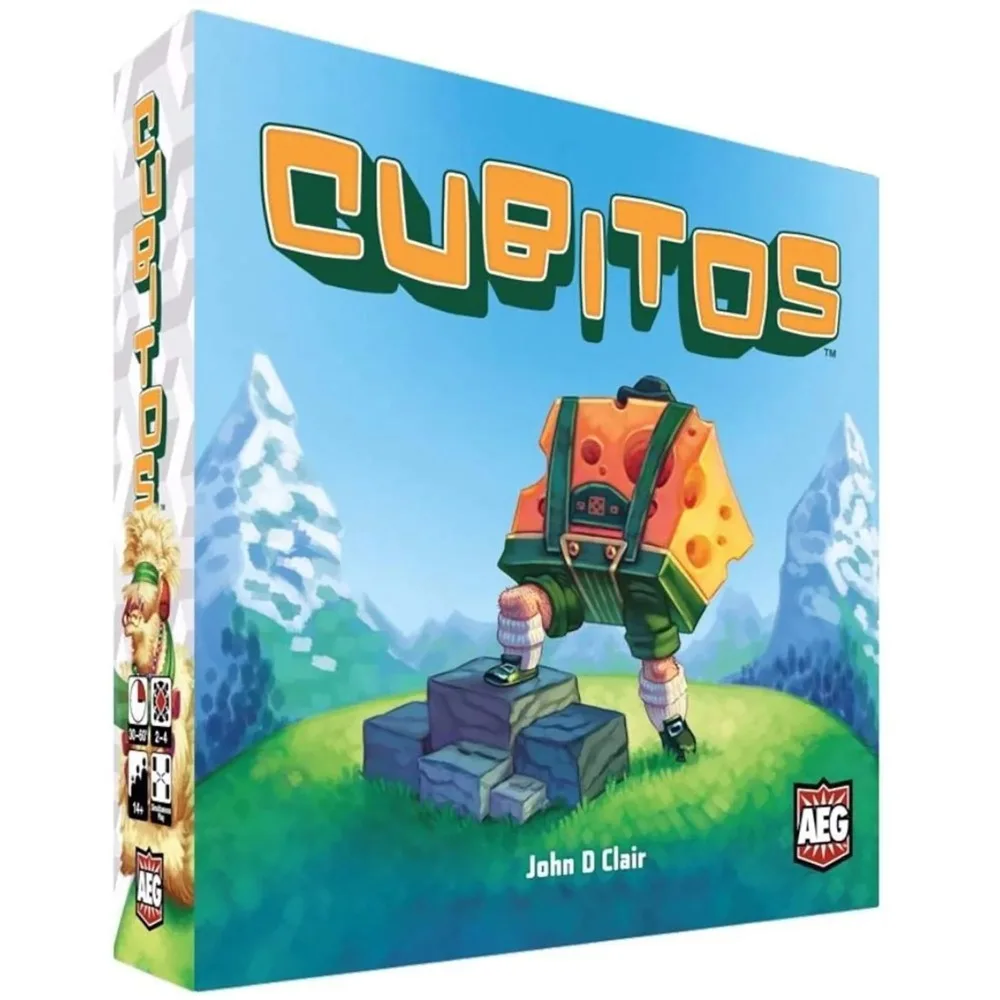 

AEG Cubitos - Strategy and Luck Board Game, Ages 14+, 2-4 Players, 30-60 Min
