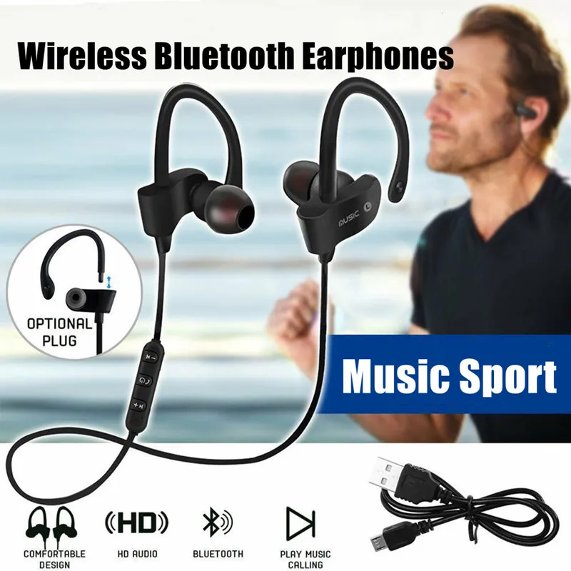 

Беспроводные Bluetooth-наушники, беспроводная гарнитура, музыкальная спортивная Гарнитура, игровая гарнитура, беспроводные наушники для всех смартфонов