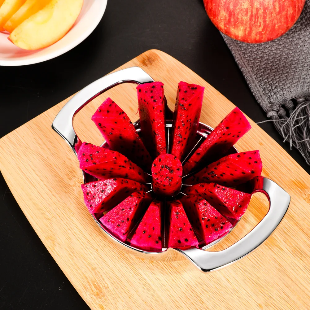 

Creative Fruit Divider Kitchen Zinc Alloy Large Apple Slice Kitchen Pitting and Cutting Fruit Tool Kitchen Gadgets