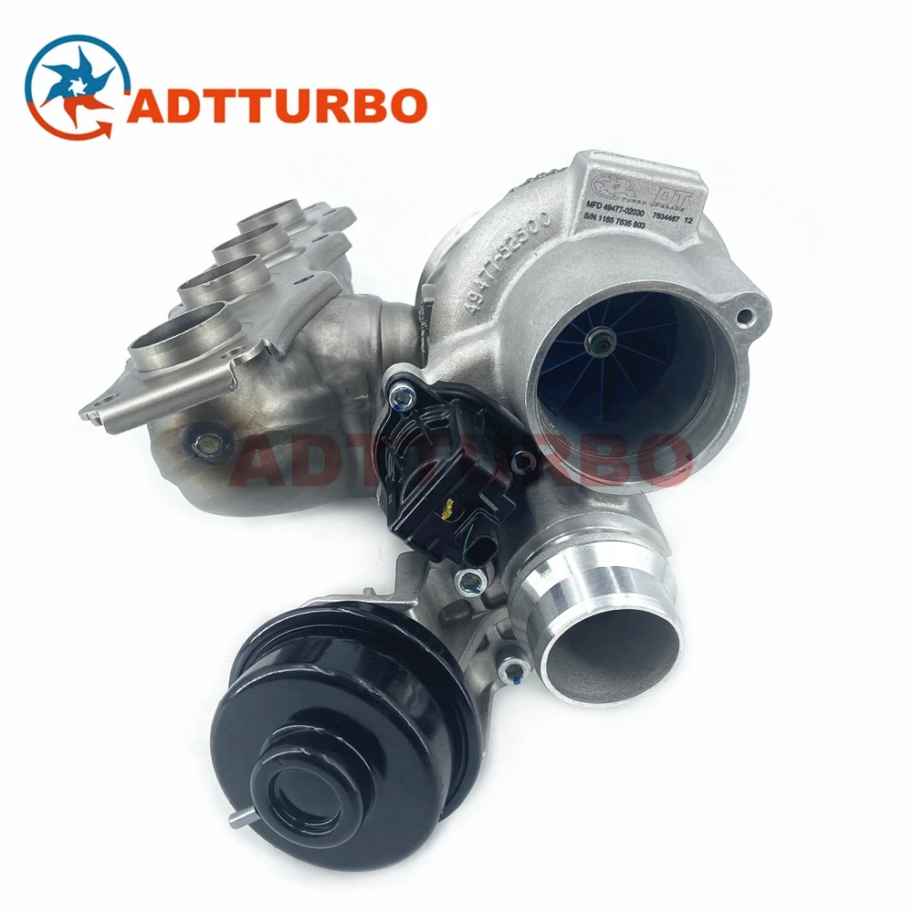 Улучшенная турбина TD04 49477-02002 49477-02006 7624535 7588938 гибридная для BMW N20 N26 PWG X1 X3 Z4 125 320 328 520