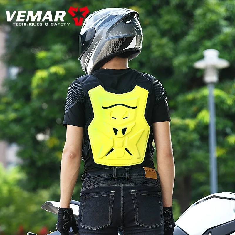 Бронированный мотоциклетный жилет Vemar куртка для мотокросса защитное снаряжение