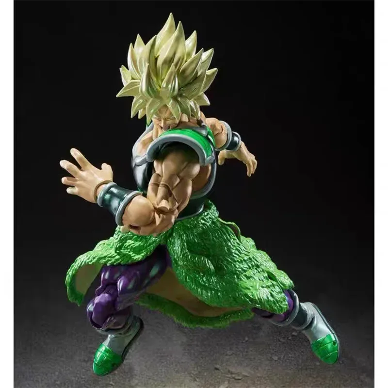 Фото 100% оригинал BANDAI S.H.Figuarts Dragon Ball Super Saiyan Broly NYCC в наличии, коллекция аниме, фигурки, модель, игрушки, подарки №2