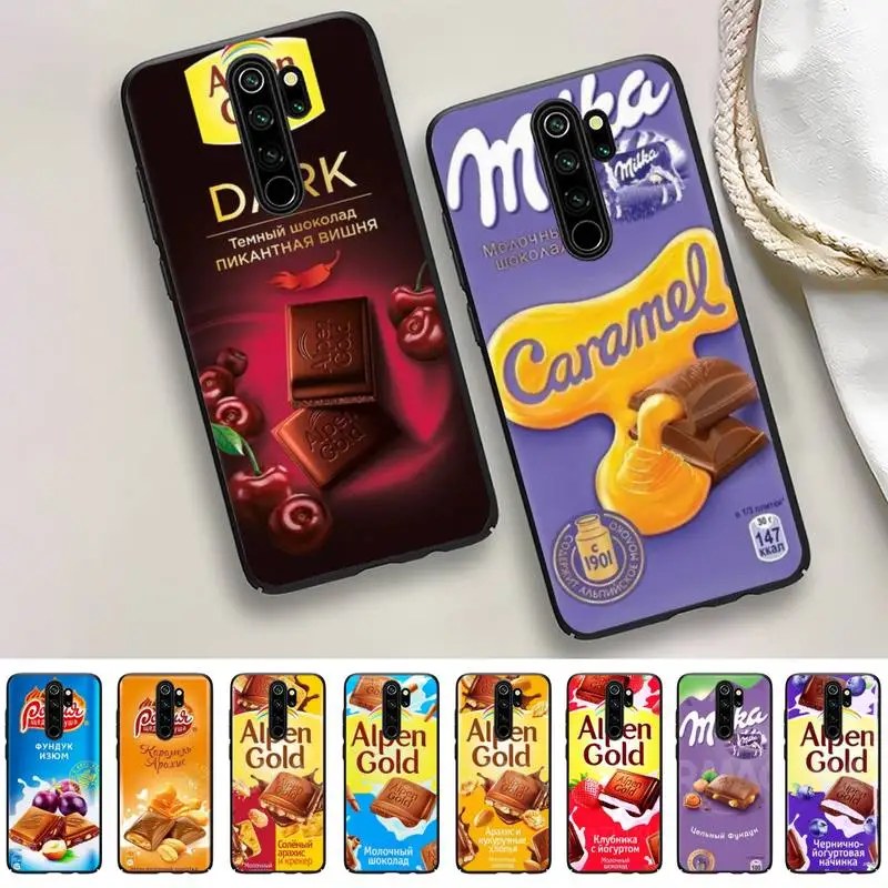 

Chocolate Phone Case for Redmi 5 6 7 8 9 A 5plus K20 4X S2 GO 6 K30 pro