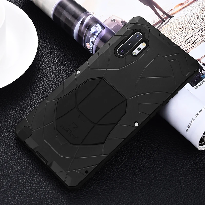 Алюминиевый металлический армированный силиконовый ударопрочный чехол Imatch для