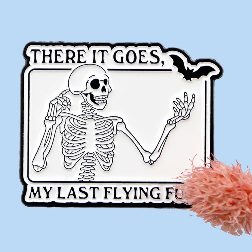 Эмалированная булавка с лацканами There It Goes значок шляпы одежда рюкзаки украшения