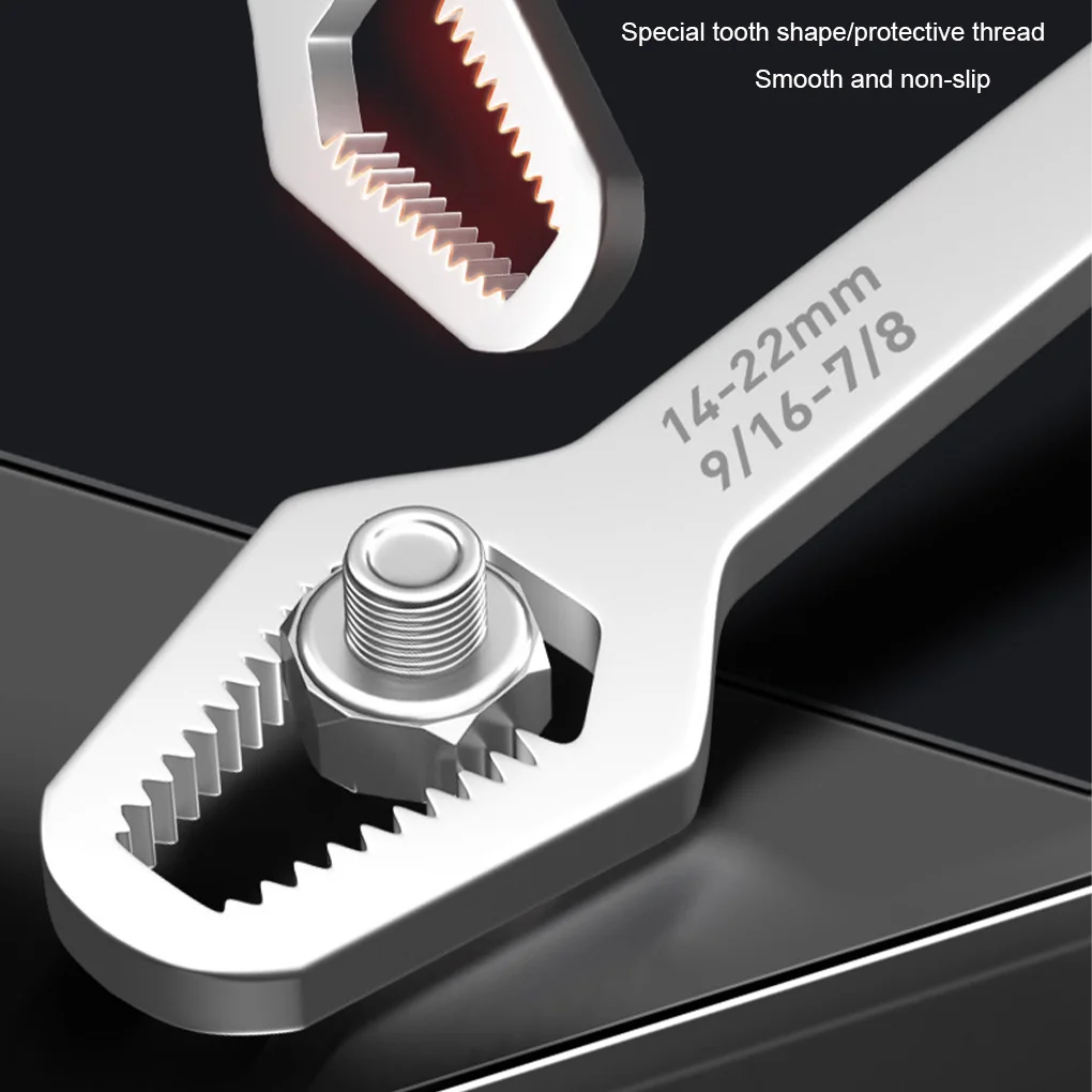 

Универсальный ключ Torx 3-22 мм 8-13 мм, самозатягивающийся регулируемый гаечный ключ с двойной головкой, 5 мм, ручные инструменты