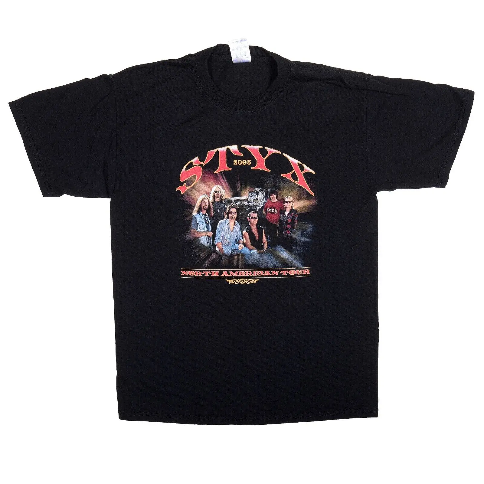 STYX 2005 футболка для концерта Северной Америки мужской размер средний