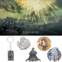 game elden ring brooch keychain girl lani amulet pendant shattered star ratan key chain elden ring pendant cosplay jewelry