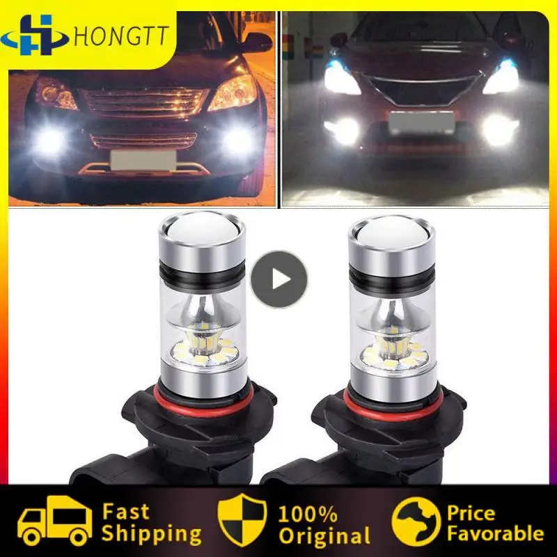 

Superbright Fog Light H10 9145 100w Driving Light Durable Drl Bulbs Universal Car Accessories