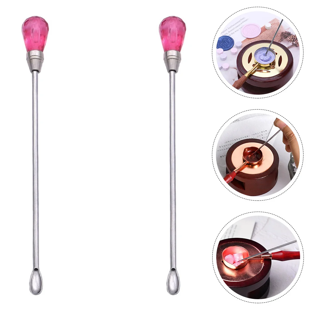 

Wax Stirring Spoon Stirrer Stick Seal Sealingrod Coffee Melt Sticks Stir Cocktail Making Warmer Packaging Melting Diy Tea Pick