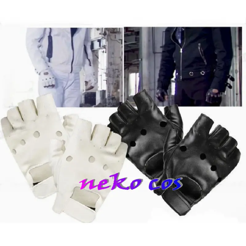 Перчатки без пальцев из искусственной кожи Nekocos BLACK SUN Minami Koutarou, реквизит для косплея, игрушка, подарок на Хэллоуин, для ролевых игр (art.: 3920d7de0167f) - 3920d7de0167f