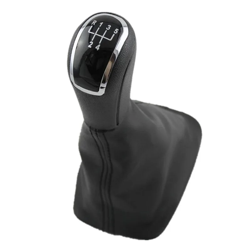 Ручка переключения передач 5 скоростей с чехлом для багажника ручная черная