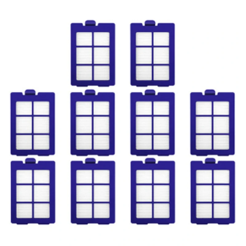 

10PCS Suitable For Eufy X8 Double Cyclone Sweeping And Dragging Dust Collector Filter Screen Filter Elements Hepa Filter
