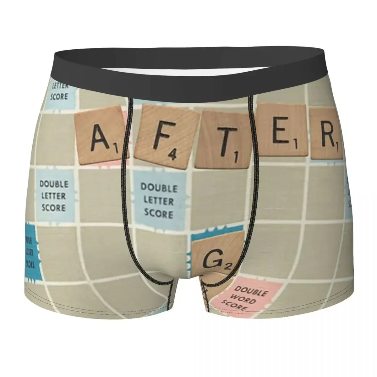 Трусы-боксеры мужские блестящие дышащее нижнее белье подарок бойфренду